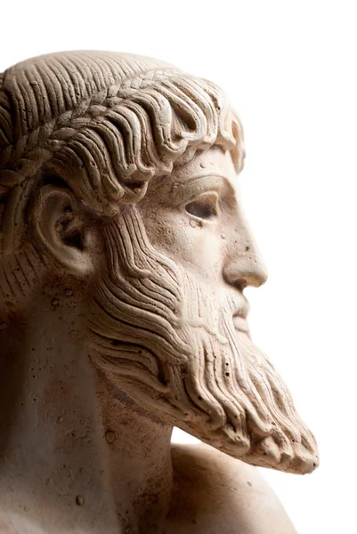 Греческий Бог в профиль вертикальный — стоковое фото